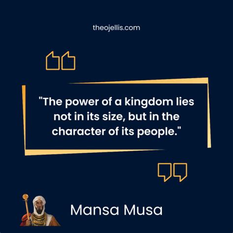 The 30+ BEST Mansa Musa Quotes Of All Time (African King)