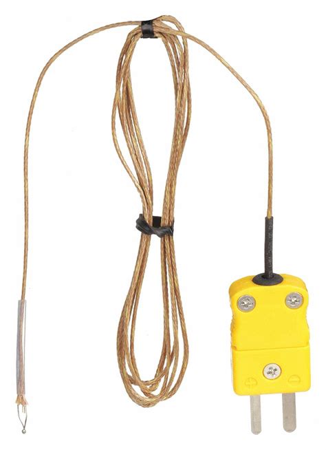 Thermocouple, Type K, Bead Wire Temperature Probe - 6CMU0|ATT29 - Grainger