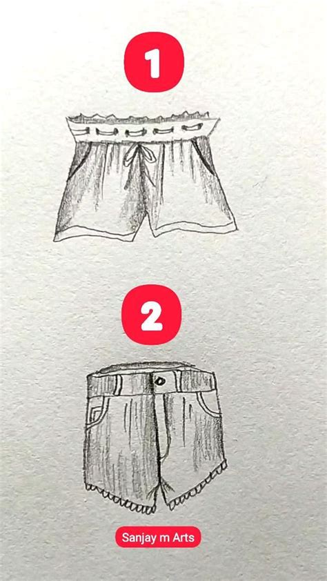 Shorts Drawing tutorial | Drawing tutorial, Shorts drawing, Drawings