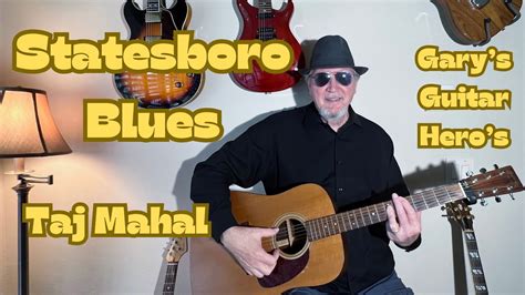 "Statesboro Blues" Simplified Acoustic Guitar Lesson #guitarlessons # ...