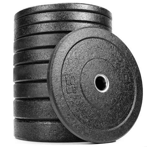 Buy XPRT Fitness Olympic Crumb Rubber Bumper Plate 10 lb. PAIR - Weight Lifting Plate for Cross ...