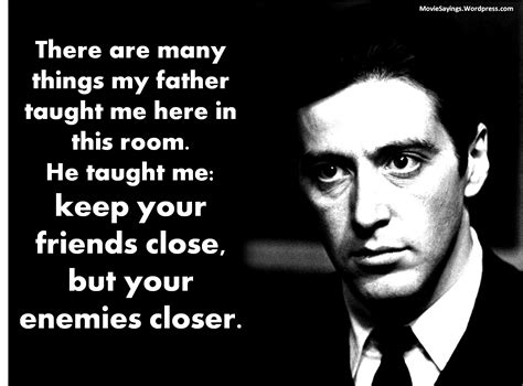 Al Pacino – The Godfather (Part II) | Godfather quotes, Favorite movie quotes, Movie quotes