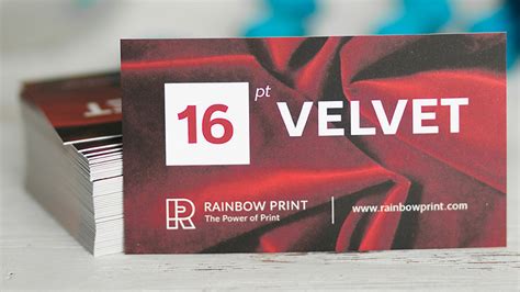 Velvet Business Cards