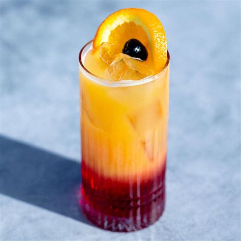 Tequila Sunrise Cocktail Recipe