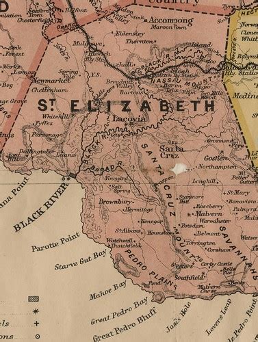 St. Elizabeth | Map of Jamaica, 1895. Taken from the Island … | Flickr