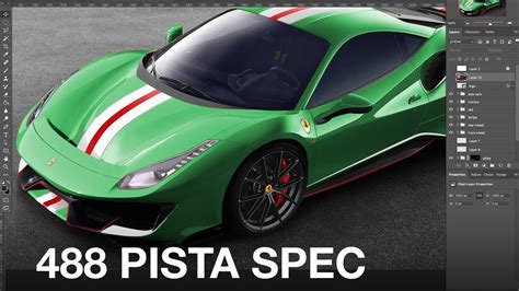 Ferrari 488 Pista CUSTOM SPEC! Speed Art by Monaco Auto Design - YouTube