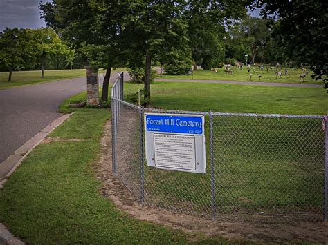 Forest Hill Cemetery, Anoka, MN - Burial Records