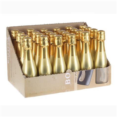 Bottega Gold Prosecco Sparkling Wine Miniature 20cl - 24 Pack | Gold ...