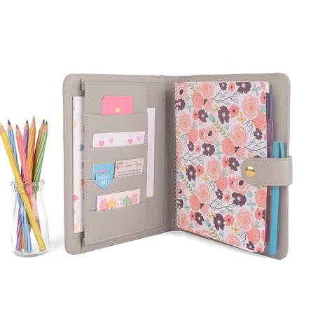 Our •BELLA• A5 Planner cover in Pale Grey is a great accessory for your ...