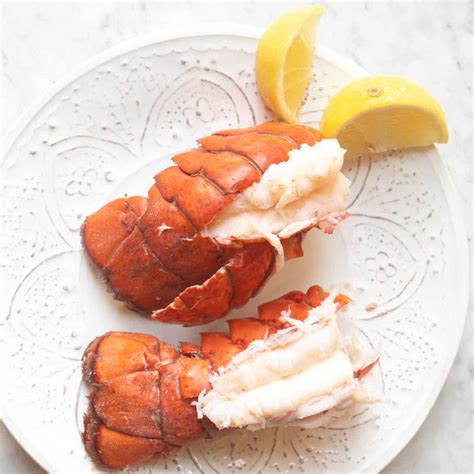 Butterflied Steamed Lobster Tails With Herb Butter - The Matbakh