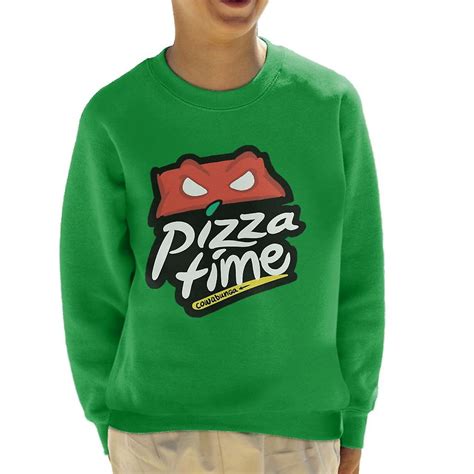 Teenage Mutant Ninja Turtles Pizza Hut Logo Kid's Sweatshirt | Fruugo US