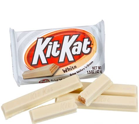 Kit Kat White Chocolate Candy Bar Count Good 1.5 Ounce 24 Count - Mad Al Candy