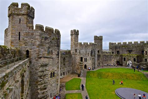 Castles and Town Walls of King Edward in Gwynedd - the places I have been