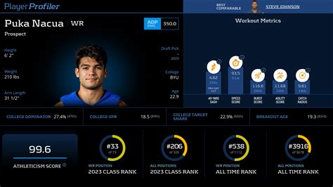 Puka Nacua Stats & Fantasy Ranking - PlayerProfiler