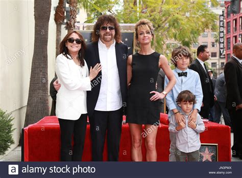 Jeff Lynne, Camelia Kath, family. Jeff Lynne honored on the Hollywood ...