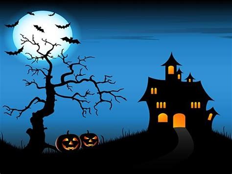 Kate Halloween Backdrops & Scene Setters Castle Moon Backdrop | Halloween backdrop, Halloween ...