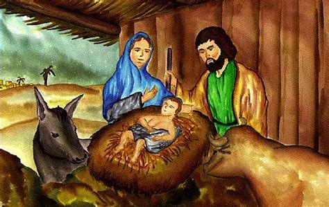 jesus-mary-joseph-in-manger | Turnback To God