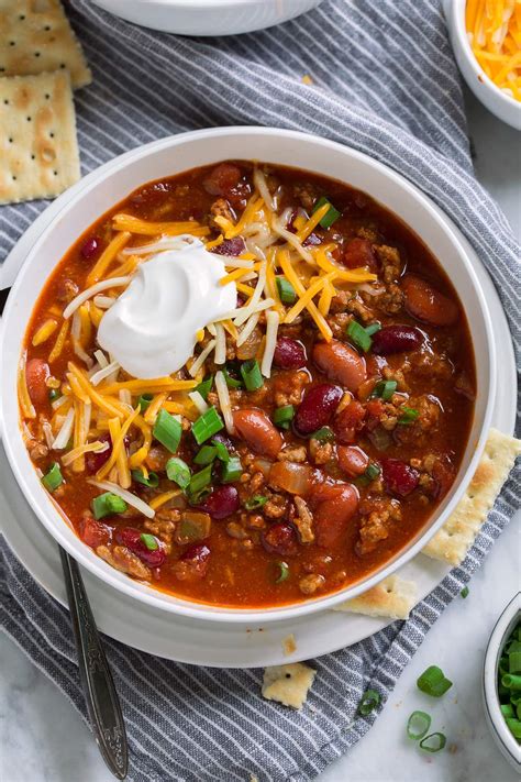 Easy Slow Cooker Chili (BEST Chili Ever!) - Cooking Classy