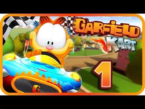 Garfield Kart Gameplay Part 1 (PC) Lasagna Cup - YouTube