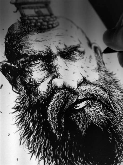 Old Well, Old Soul - PRINTS Surreal Portrait Of Old Man on Behance