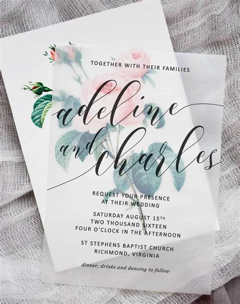 DIY FLORAL WEDDING INVITATIONS | Pipkin Paper Company