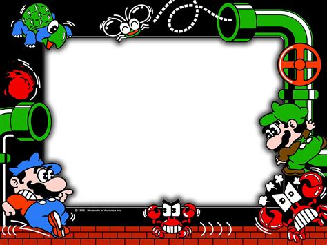 Mario Bros Arcade Monitor Bezel Sticker/Decal | Etsy