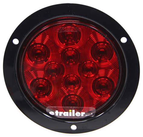 LED Trailer Tail Light - Stop, Tail, Turn - Submersible - 10 Diodes ...