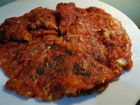 Kimchi pancake (Kimchijeon) recipe - Maangchi.com