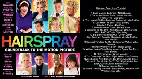 Hairspray Soundtrack Tracklist - YouTube