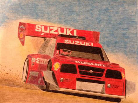 Suzuki escudo Pikes Peak colored by Chainsaw8712 on DeviantArt