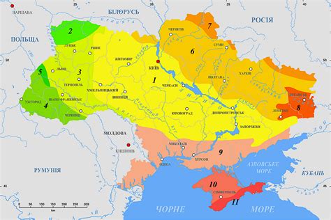 Геологическая карта Украины (тектоническая) — Служба стастистики NoNews