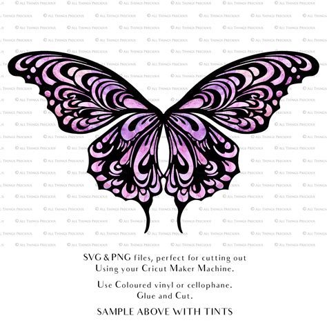 SVG FAIRY WINGS for CRICUT - Set 138