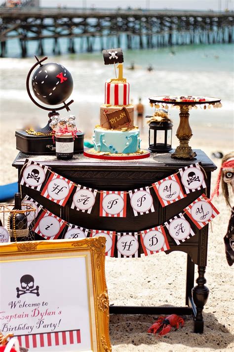 Spectacular Pirate Party on the Beach // Hostess with the Mostess®