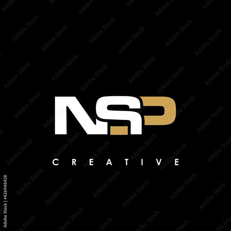 NSP Letter Initial Logo Design Template Vector Illustration Stock Vector | Adobe Stock