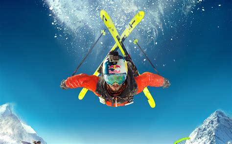 Steep Skiing 4K 5K Wallpapers | HD Wallpapers | ID #18560