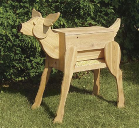 Structure Woodworking Plans - Deer Feeder Wood Plan