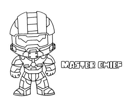 Coloriage Chibi Halo Master Chief - télécharger et imprimer gratuit sur ...