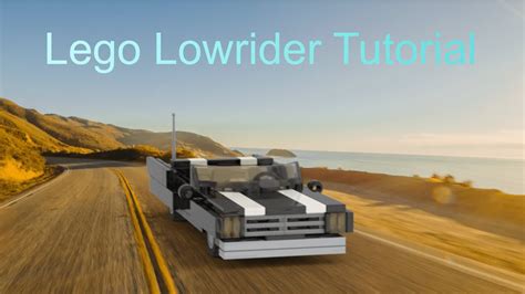 Lego Lowrider Tutorial - YouTube