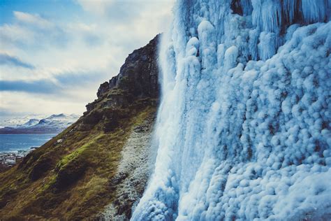 Frozen Waterfall | Waterfall near Ólafsvík, Iceland | Pank Seelen | Flickr