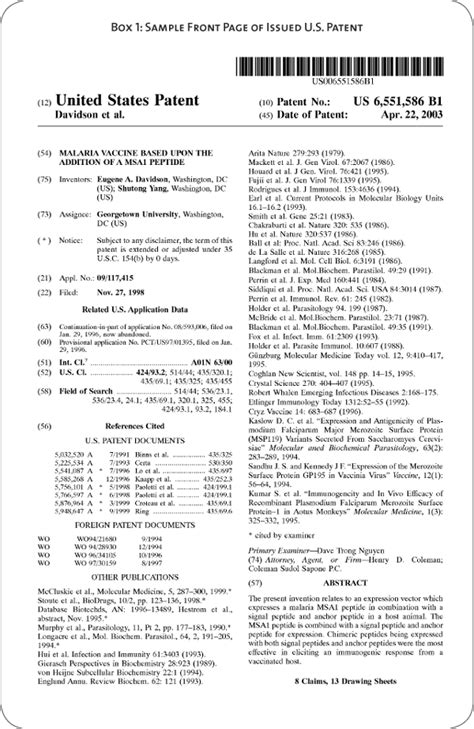 How to Read a Biotech Patent