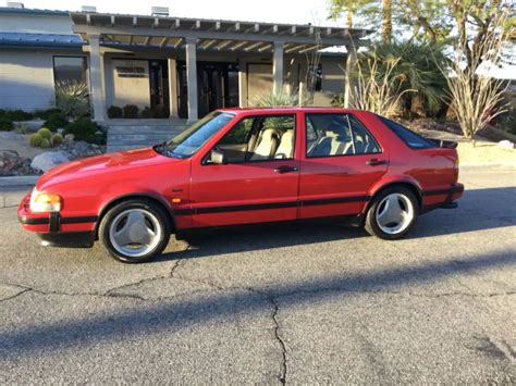 1992 SAAB 9000 Turbo / 5 Door / 5 Speed / Talladega Red - Taupe / So ...