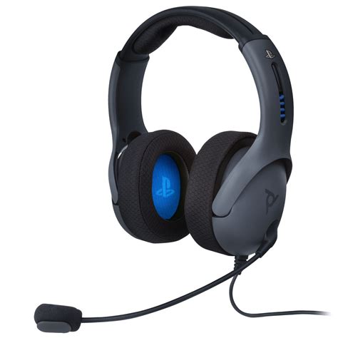 PDP, PS4 LVL50 Wired Stereo Gaming Headset, PlayStation 4, 0, 051-099-NA-BK - Walmart.com ...