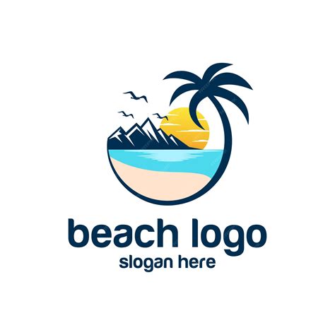 Premium Vector | Beach Logo Vectors