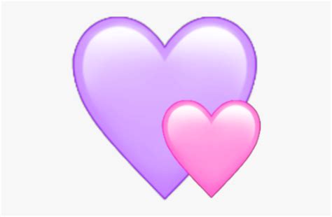 #emoji #emojis #tumblr #instagram #insta #aesthetic - Heart Emoji Pastel, HD Png Download ...