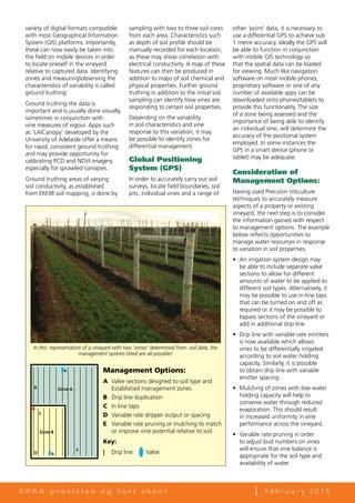 Precision Viticulture FactSheet by SPAA Australia 2015 | PDF