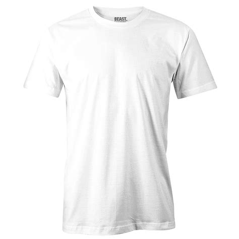 Cotton White Men's Crew Neck T Shirt | Premium Menswear at Best Value ...