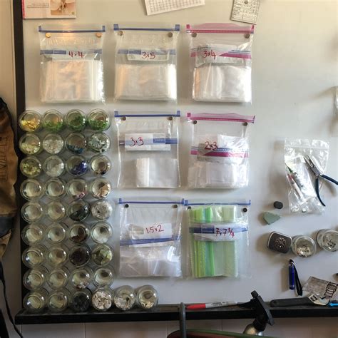 Plastic zipper biggie organizing idea | Storage and organization, Organization, Studio space