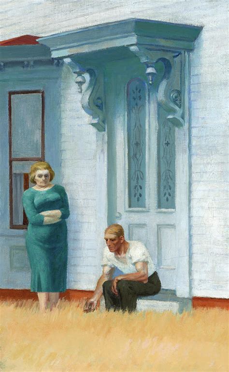 Cape Cod Evening, American Life Painting by Edward Hopper - Fine Art America