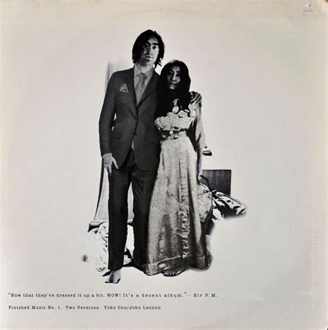 John Lennon And Yoko Ono Album Cover