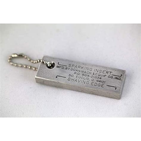 Tag-Z Doan Magnesium Fire Starter - Doan US Military Fire Starter - Government Issue Military ...